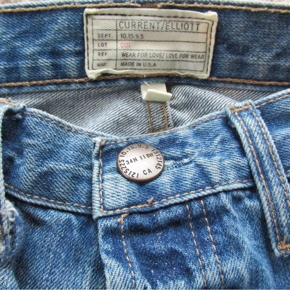 Current Elliott  Denim Jeans The Selvedge Prospect - Picture 5 of 8